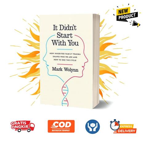 Jual Buku It Didnt Start With You - Mark Wolynn ( English ) | Shopee