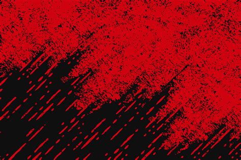 Abstract Red And Black Grunge Texture Background Vector Art At