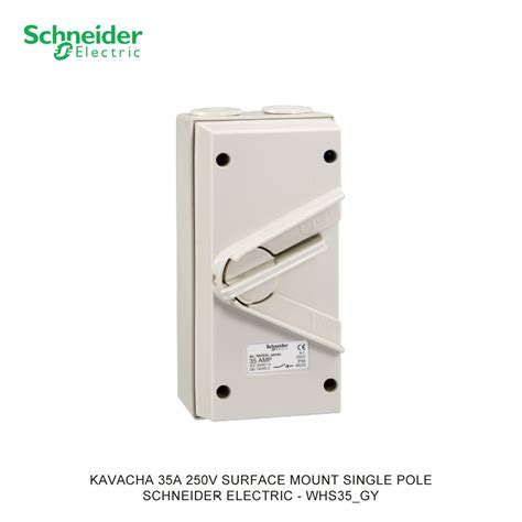 Listrikkita Kavacha A V Surface Mount Single Pole Isolating