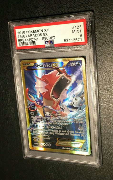 Mavin Gyarados Ex Full Art Breakpoint Psa Mint English