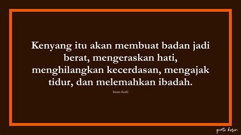 Kata Kata Bijak Imam Syafii Quote Keren