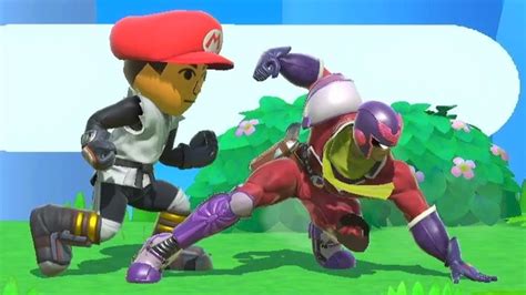 Mii BRAWLER VS CAPTAIN FALCON Smash Bros Ultimate YouTube