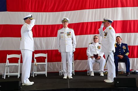 Coast Guard Seventh District Holds Change Of Command Ceremony United