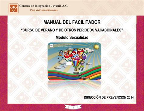 PDF MANUAL DEL FACILITADOR Intranet Cij Gob Mx Conocimiento Y