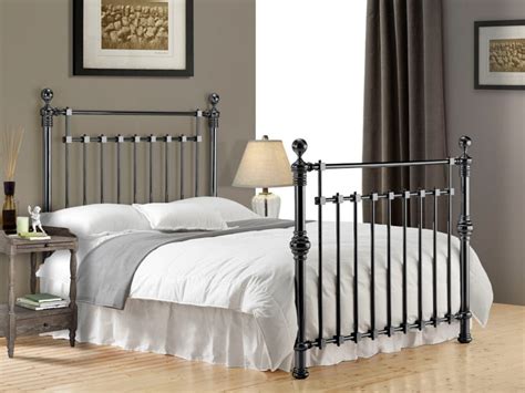 Imperial Black Nickel Metal Bed Frame Greens Beds And Furniture