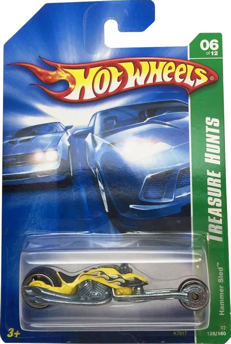 Hammer Sled Hot Wheels 2007 Treasure Hunt HWtreasure
