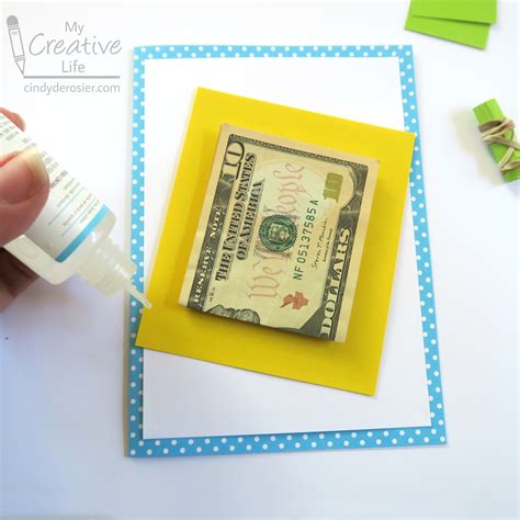 Cindy deRosier: My Creative Life: Hidden Money Birthday Card
