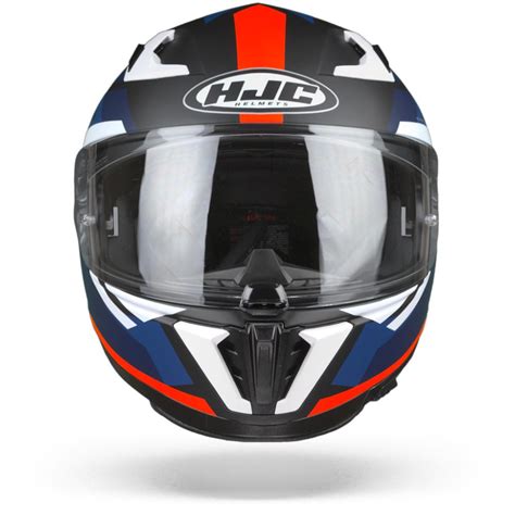 Hjc I Elim Mc Sf Blue White Red Black Full Face Helmet Chromeburner