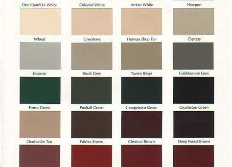 Duron Paint Color Chart 01 (933)