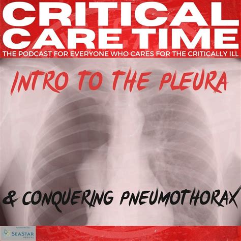 10 Pneumothorax And Pleural Disease — Critical Care Time