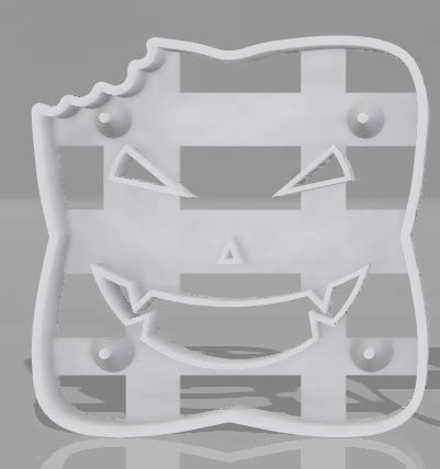 Fichier STL EMPORTE PIÈCE BN HalloweenModèle à imprimer en 3D à