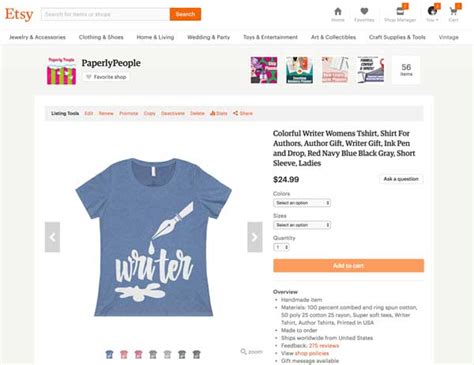 5 Hacks For Selling Tshirts On Etsy Using Printify | Marketing Artfully