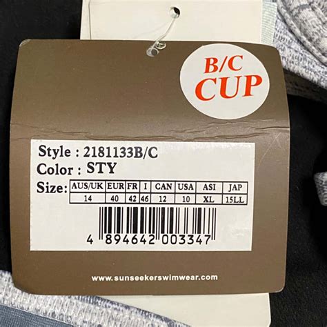 Sunseeker Grey Bikini Top Bottom S