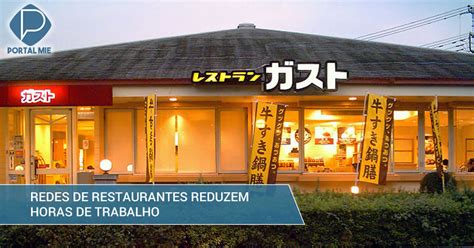 Grandes redes de restaurantes no Japão reduzem horas de trabalho