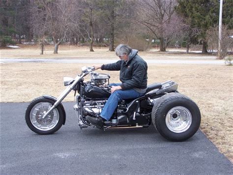 An Awsome Rat Trike Trike Motorcycle Vw Trike Reverse Trike