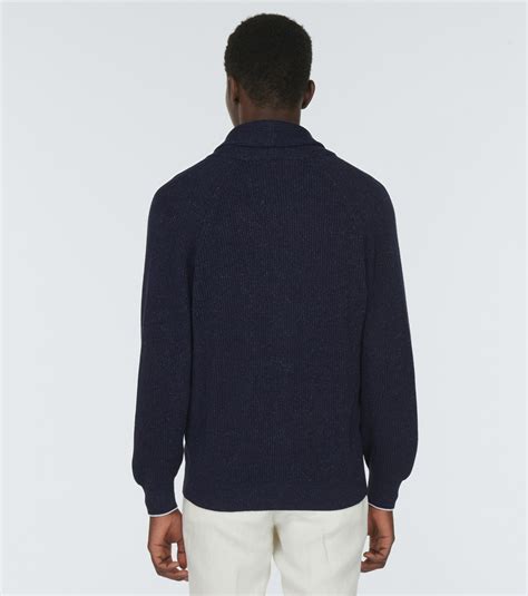 Brunello Cucinelli Cotton And Linen Cardigan Brunello Cucinelli