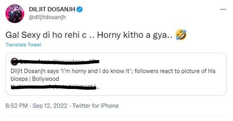 Horny Kitho Aagaya Diljit Dosanjh S Hilarious Reaction To An