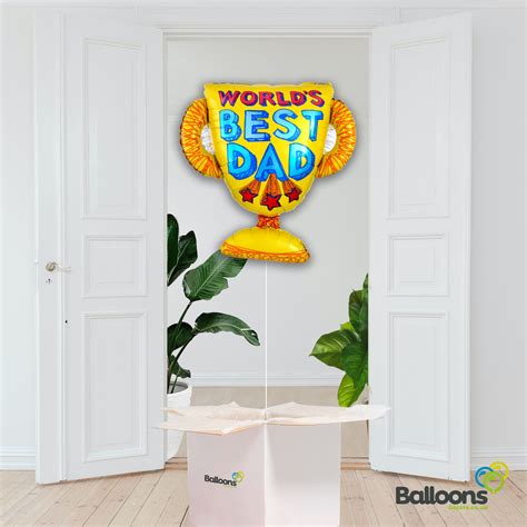 27 Best Dad Trophy Foil Balloon Balloons Galore