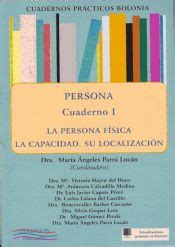 Persona La Persona Fisica Y Sus Derechos Cuadernos Practicos Bolonia