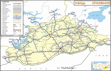 Diyarbakir Map - Turkey