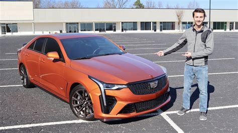 2022 Cadillac Ct4 V Blackwing Point Of View Start Up Walkaround Test Drive And Review Youtube