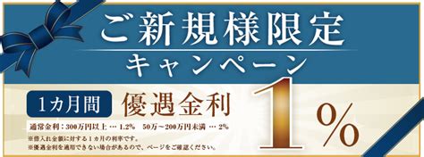 質屋の楠本商店 ご新規様限定キャンペーン