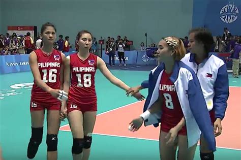 Phi Volleyball Team In Peril Of Joining 2017 Sea Games Abs Cbn News