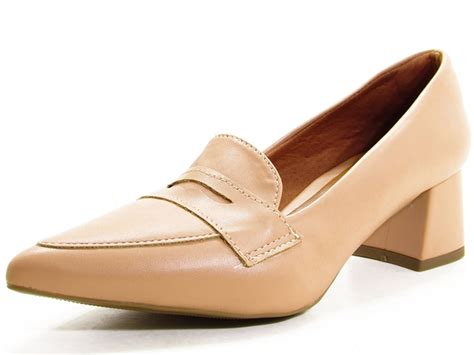 Scarpin Mocassim Cs Nude Ceci Cal Ados Atacado De Cal Ados