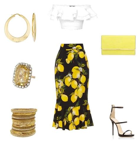 When Life Gives You Lemons Dolce And Gabbana Printed Skirts Lemon