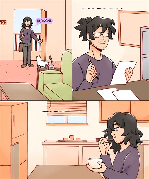 What The Lar — Aizawa And Mic Meeting For The First Time In The