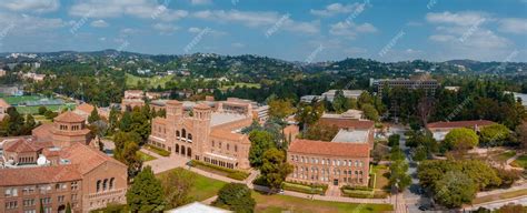 Premium Photo Aerial View Of The Royce Hall At The University Of