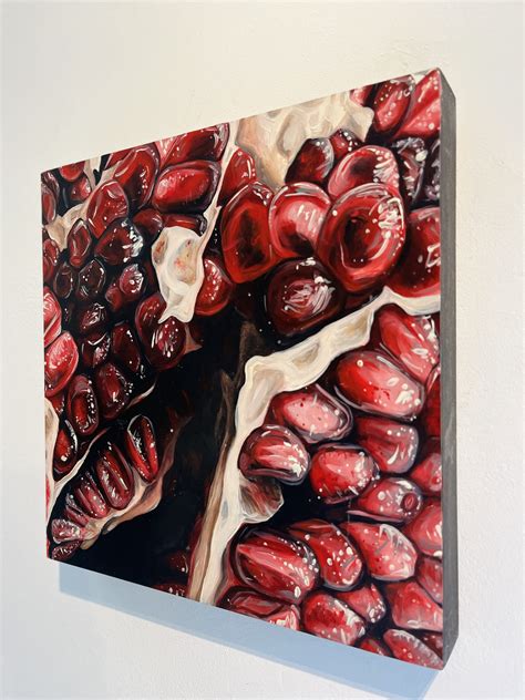 Pomegranate Xxxviii Contemporary Realism By Angela Faustina Signet