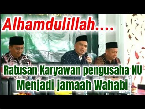 Alhamdulillah Ratusan Karyawan Pengusaha Besar Nu Menjadi Jamaah