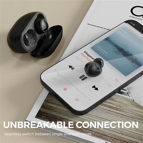 Soundpeats MINI Oreillettes Bluetooth Intra Auriculaires Réduction du