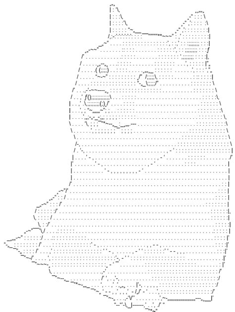 Doge » GameFAQs ASCII Art