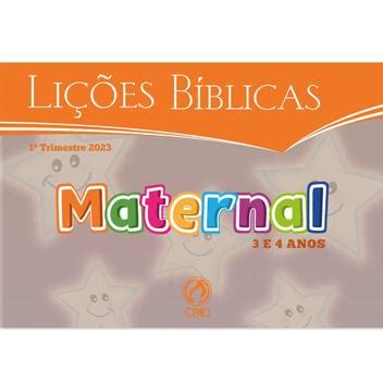 Pasta de Visuais Lições Bíblicas Classe Maternal 5 CPAD EBD Livros de