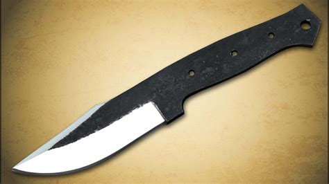 Ranger Knife Military Knife Utility Knife Hammered 1095 High Carbon