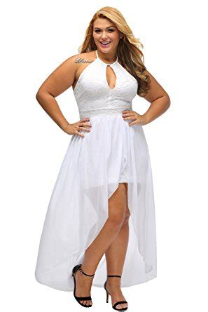 White plus size dresses- look chic and classy – thefashiontamer.com