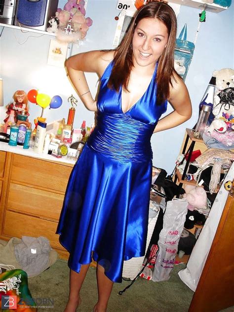 Satin Sundress Suit Uniform ZB Porn