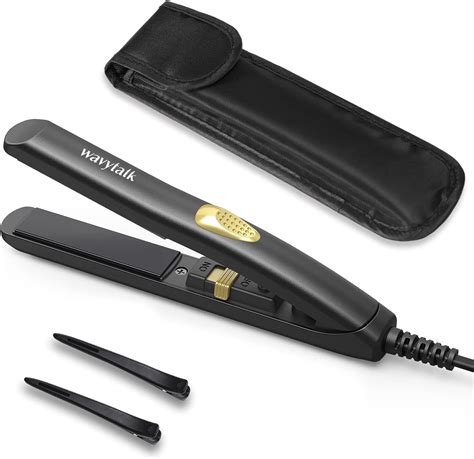 Amazon Wavytalk Mini Portable Flat Iron Dual Voltage Travel Flat