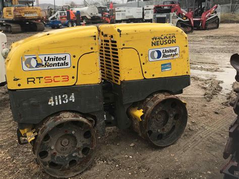 Used Wacker Neuson Rtlx Sc Walk Behind Roller For Sale In Tyler