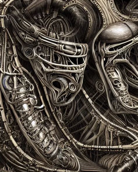 Balenciaga Track By Hr Giger Biomechanical K Stable Diffusion