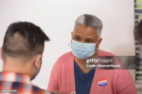 Diverse Voters Mask Photos And Premium High Res Pictures Getty Images