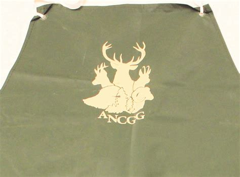 Tablier De D Coupe Ancgg Vert Association Nationale Des Chasseurs De