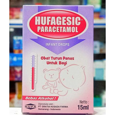 Jual Hufagesic Paracetamol Obat Turun Panas