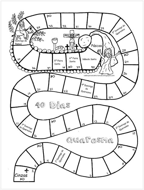 Catequese Crianças Quaresma Atividade para Catequese