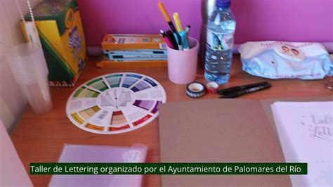 Taller de Lettering en Palomares del Río