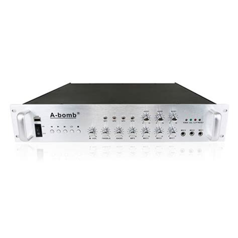 Трансляционный микшер-усилитель 360W MP3-2360WT — Мир Безопасности