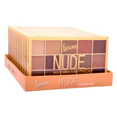 Luisance Paleta De Sombras Nude Metal L Distribuidora JCF