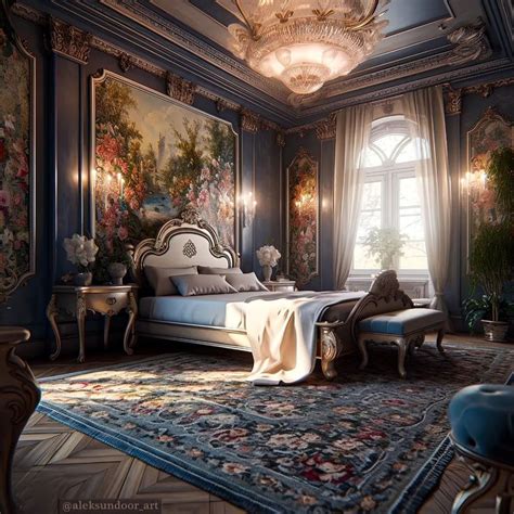 Royal-Inspired Wallpaper for Luxurious Bedroom Decoration